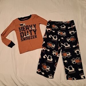 Carter's boys 2T, 3T, 4T, 2 piece pajama set trucks NWOT Pick 1